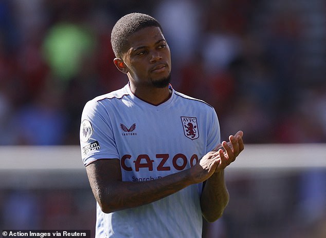 Aston Villa's Leon Bailey (pictured) is also being considered as an Antony replacement by Ajax