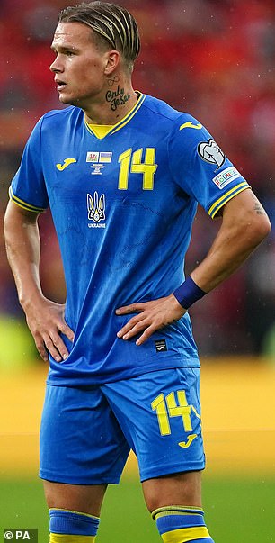 The Gunners have also been linked with a late move for Ukrainian winger Mykhaylo Mudryk