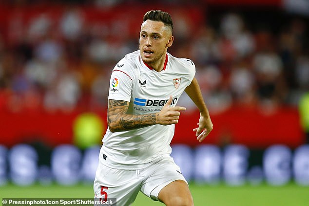 Ajax are now targeting Luca Ocampos (pictured) from Sevilla in order to replace Antony