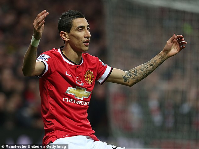 Angel Di Maria's wife Jorgelina Cardoso has opened up on their Manchester nightmare - and admitted the Argentine (above) only joined United for the money in a brutally honest interview