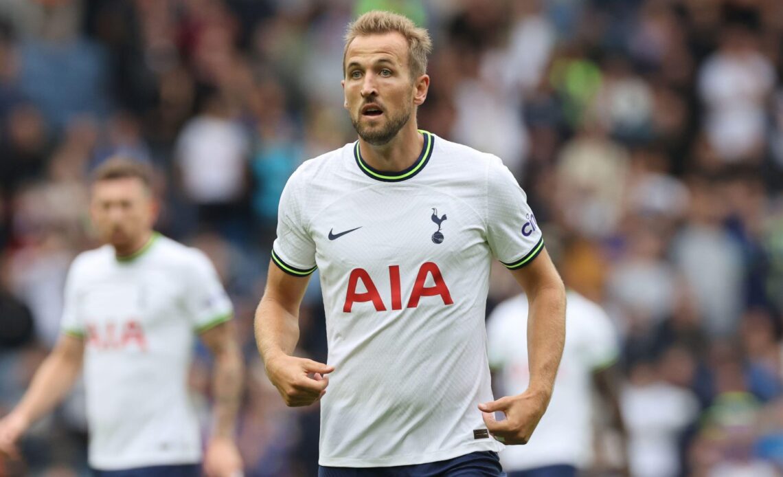 Spurs striker Harry Kane