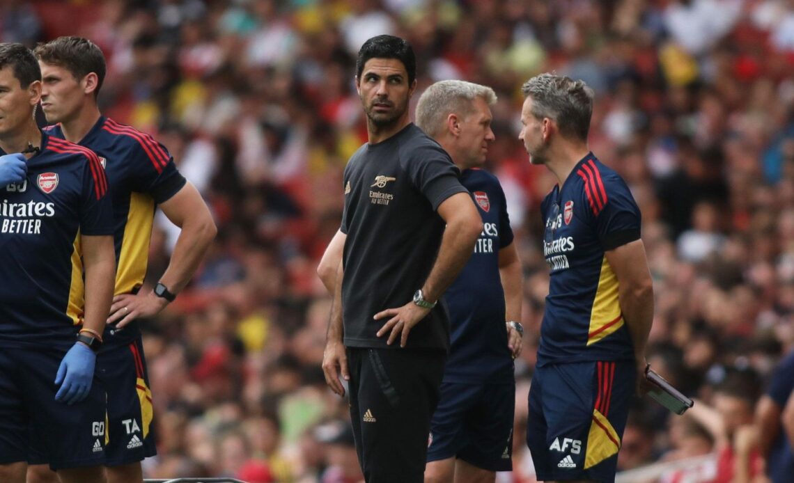 Arteta praises Arsenal duo