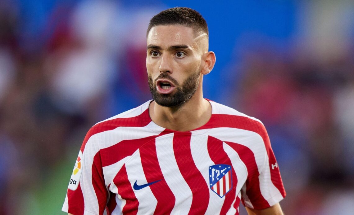 Atletico Madrid winger Yannick Carrasco during a match