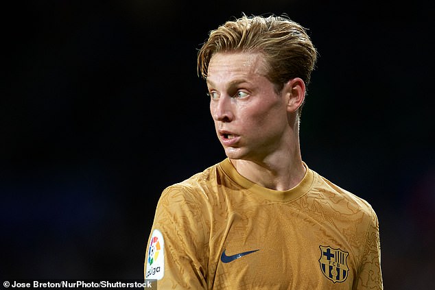 Barcelona are reportedly meeting with Frenkie de Jong's agent today to settle his future