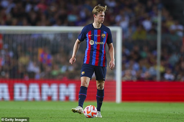 Frenkie de Jong is refusing to negotiate a transfer to Chelsea or Manchester United