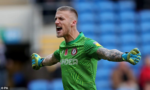 Bristol City's 29-year-old goalkeeper Daniel Bentley has attracted the interest of Bournemouth