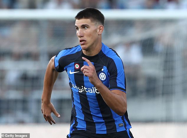 Chelsea have agreed an initial £12.6million deal for Inter Milan starlet Cesare Casadei