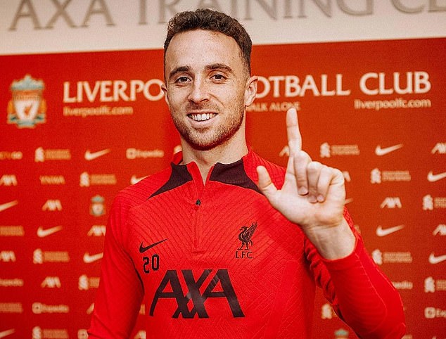 Diogo Jota signs new five-year Liverpool deal after netting 21 times last season