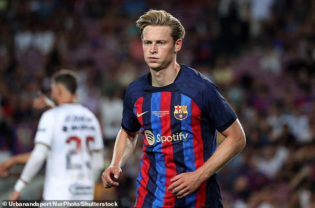 Barcelona midfielder Frenkie de Jong is reportedly set to join Chelsea for a £68m fee