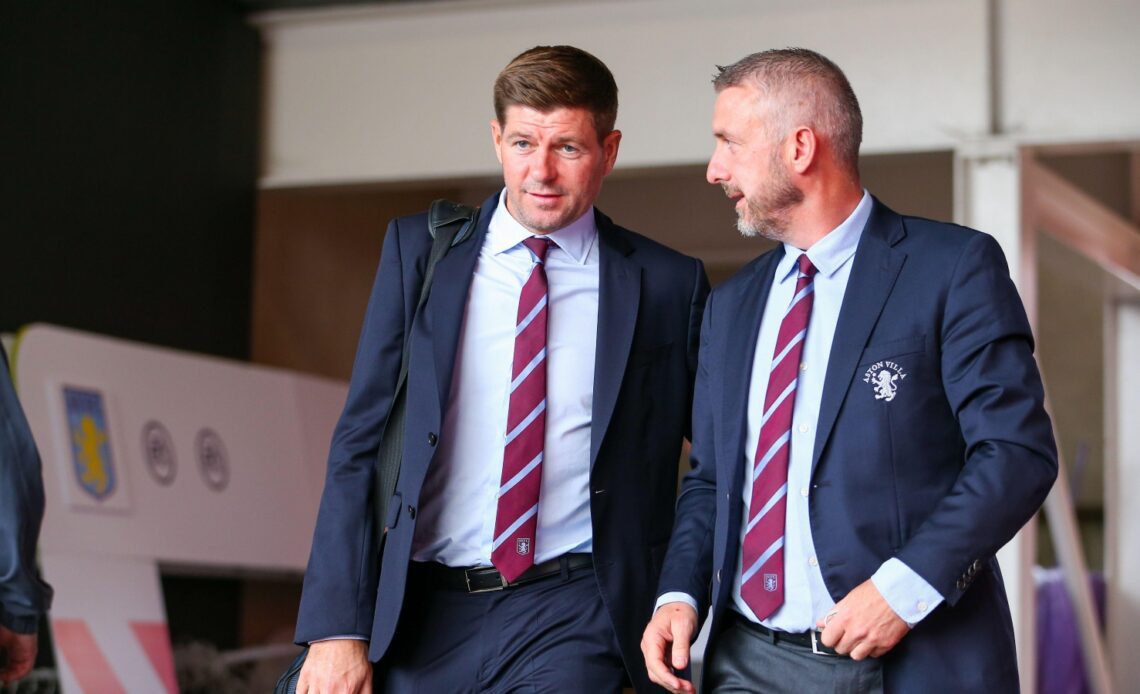 Steven Gerrard arriving to Selhurst Park