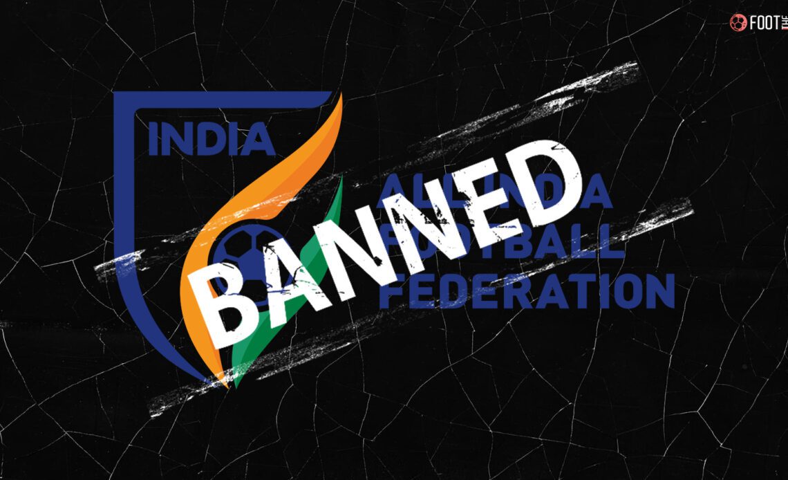 Indian football banned