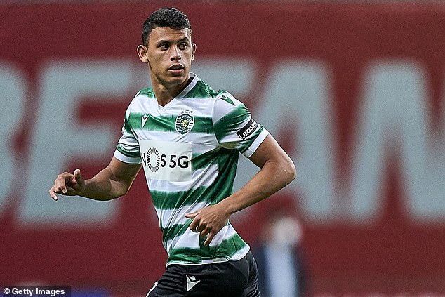 Liverpool are not pursuing a deal for Sporting Lisbon midfielder Matheus Nunes (above)