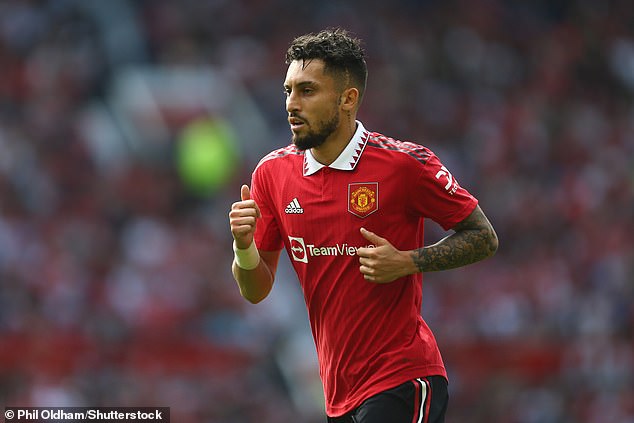 Manchester United left-back Alex Telles has travelled to Spain ahead of his Sevilla medical