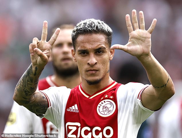 Manchester United are closing in on an £84million deal for 22-year-old Ajax winger Antony