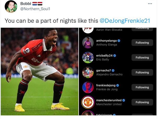 Manchester United transfer target teases fans by liking Instagram posts