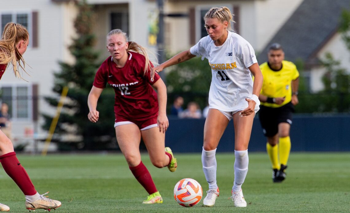 Michigan, Michigan State and Penn State Earn Big Ten Weekly Women’s Soccer Honors