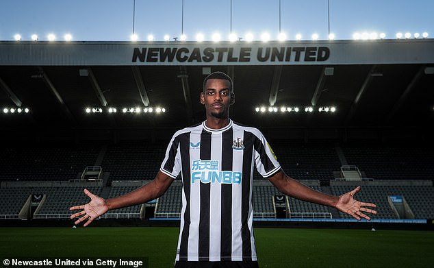 Newcastle have confirmed the signing of Alexander Isak from Real Sociedad for £60million