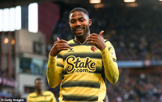 Nottingham Forest have reignited their interest in Watford's Emmanuel Dennis (above)