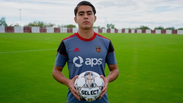 Phoenix Rising FC midfielder David Rodriguez