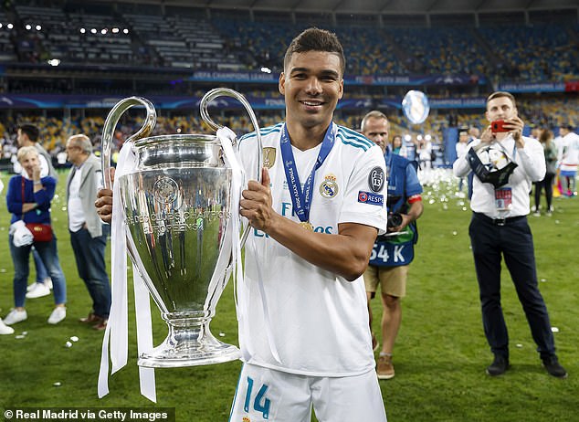 Five-time Champions League winner Casemiro has signed  for Manchester United