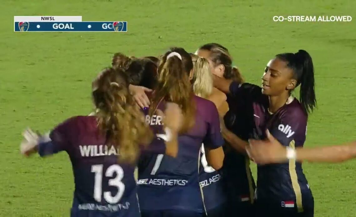 Rylee Baisden Goal: NC Courage vs. Chicago Red Stars  | August 20th, 2022