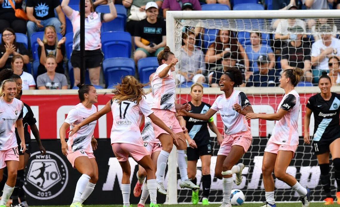 Savannah McCaskill Goal: NJ/NY Gotham FC vs Angel City Highlights | August 28, 2022