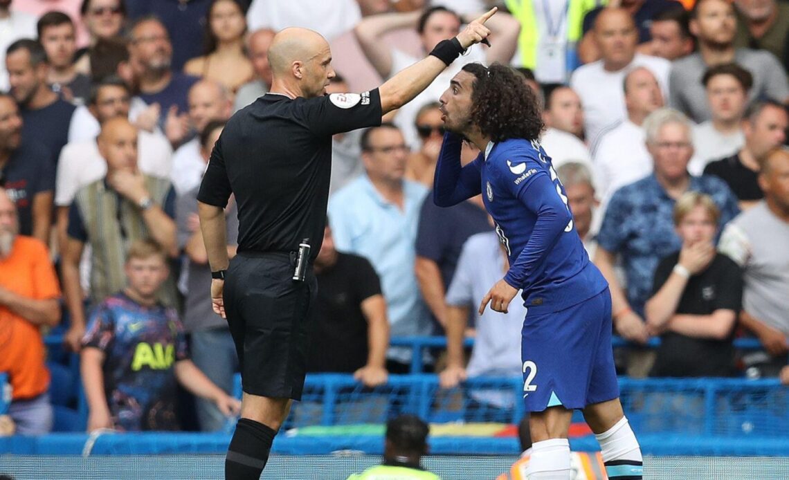 Chelsea defender Marc Cucurella claims his hair was pulle