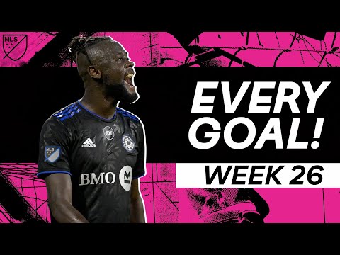 Watch Every Single Goal from Week 26 in MLS!