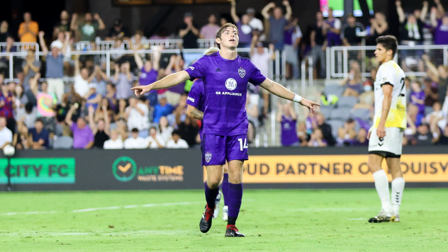 Louisville City FC forward Wilson Harris