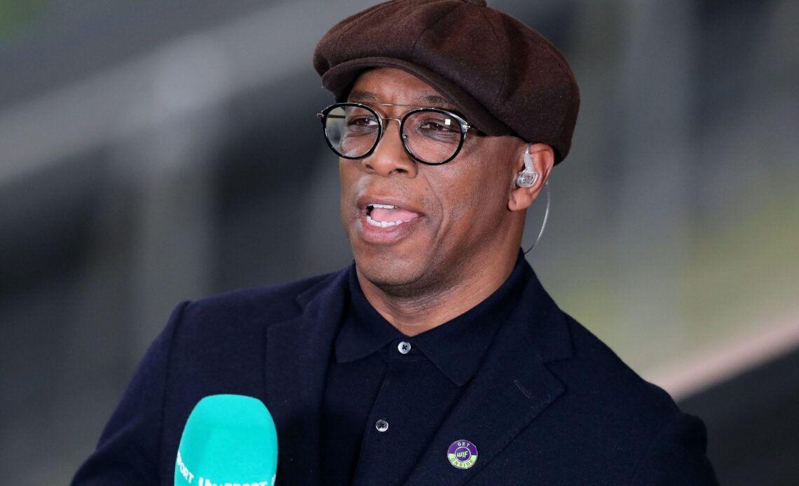 Ian Wright during ITV coverage