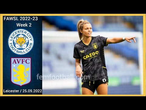[0-2] | 25.09.2022 | Leicester Women vs Aston Villa Women | FAWSL 2022-23 Week 2