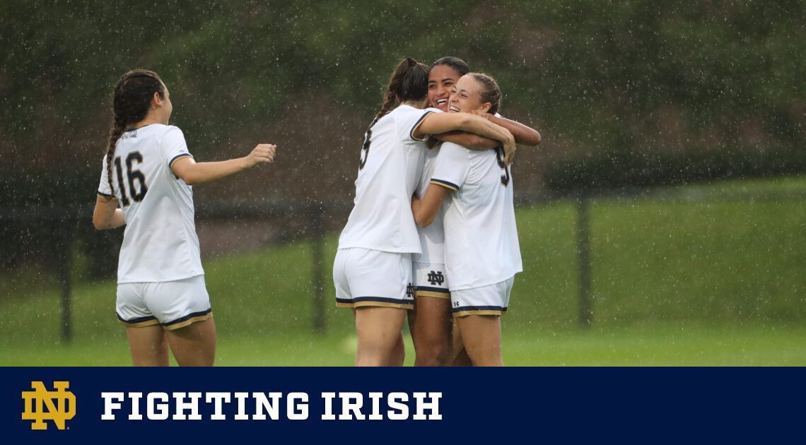 #12 Irish Remain Undefeated with 3-1 Win over Ohio – Notre Dame Fighting Irish – Official Athletics Website
