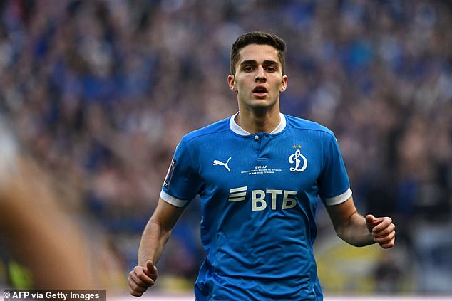 19-year-old midfielder Zakharyan is seen as one of the most talented young players in Russia