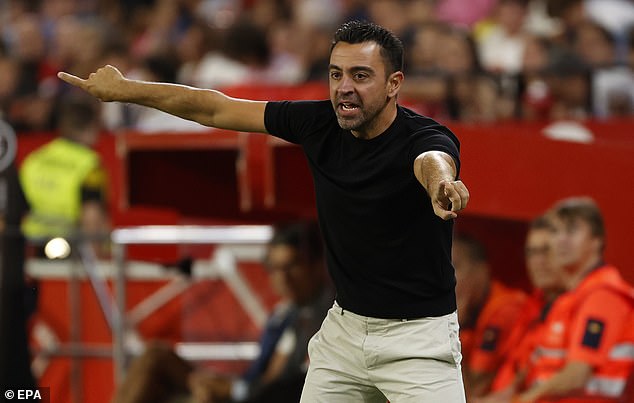 The club was initially willing to let the forward go, but manager Xavi insisted he should stay