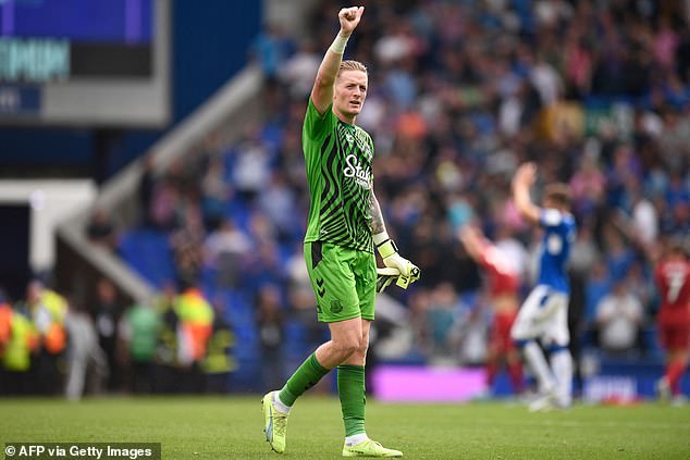 The England stopper is thought to have played through the injury against Liverpool