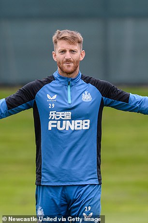 Mark Gillespie joined Newcastle in 2020