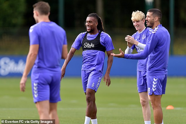 Iwobi looks to be enjoying life at Everton since joining the club back in the summer of 2019