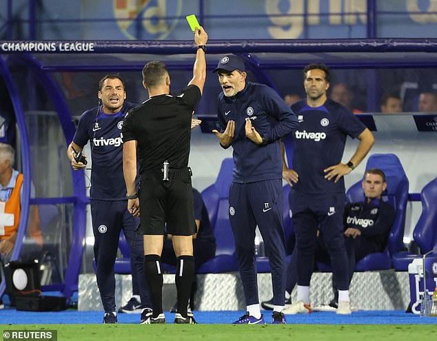Fofana deputised as Dinamo Zagreb beat Chelsea and Thomas Tuchel (pictured) was sacked
