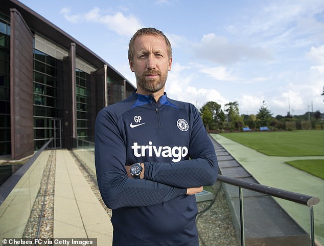 Potter called time on his three-year spell at Brighton to become the Blues' new head coach