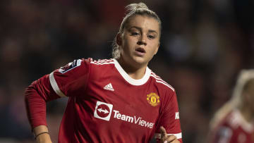 Alessia Russo is in the final year of her Man Utd contract