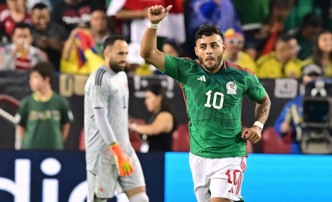 Alexis Vega remains in high spirits after Mexico 3-2 loss to Colombia