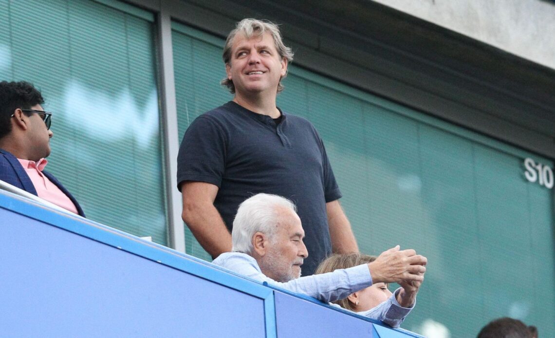 Chelsea boss Todd Boehly watches a Premier League match