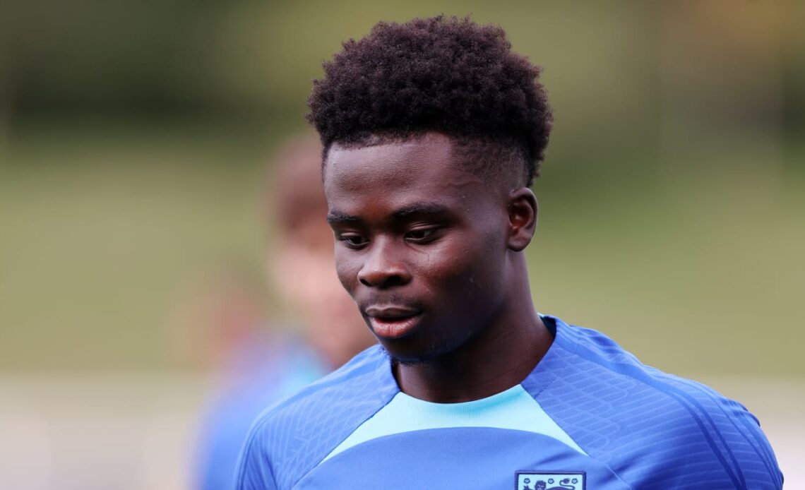 Bukayo Saka named England Men's Player of the Year