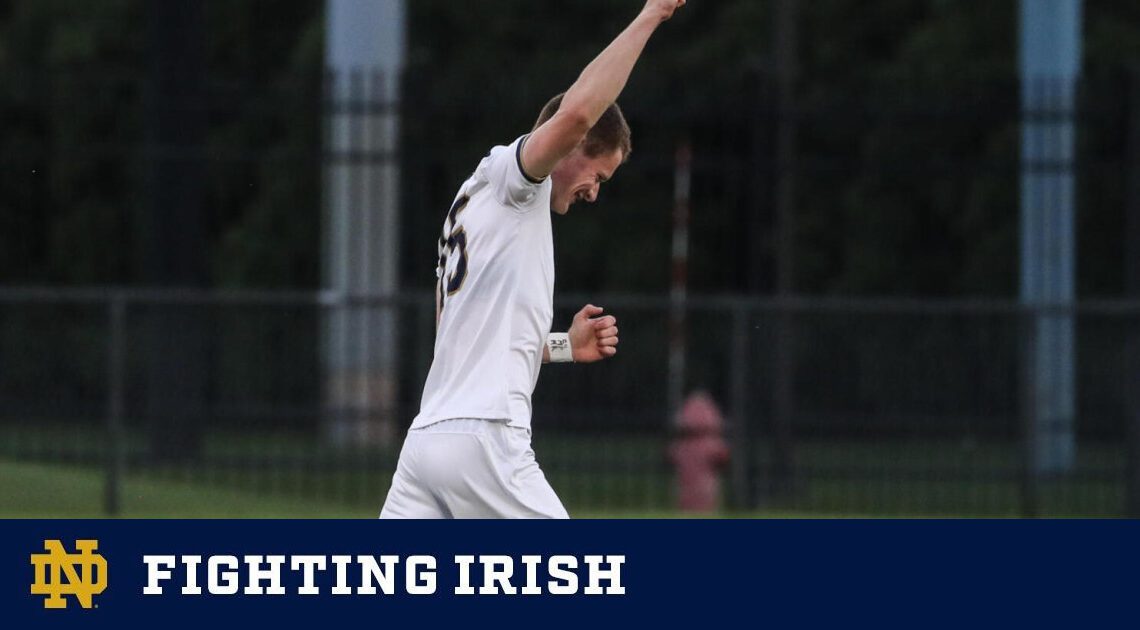 Burns’ Brace Powers Irish Past Cougars, 4-0 – Notre Dame Fighting Irish – Official Athletics Website