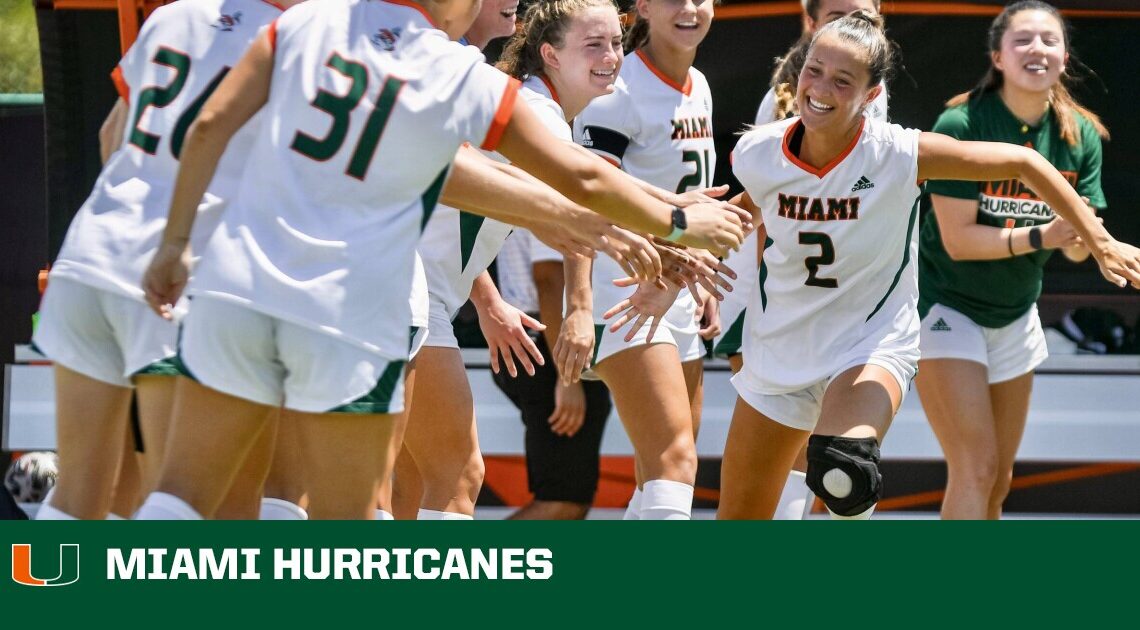 Canes Kick Off Conference Play With Cards – University of Miami Athletics