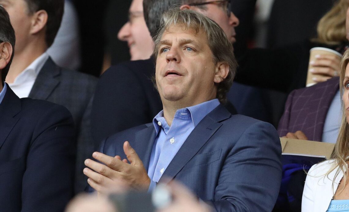 Chelsea owner Todd Boehly claps the players
