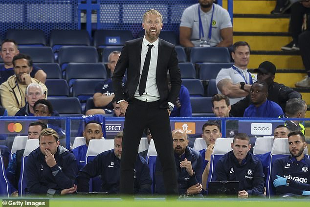 Graham Potter is set to be without four players for his first league game as Chelsea manager