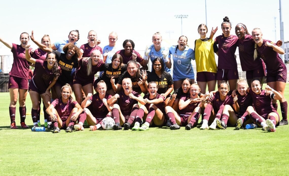 Douglas becomes Sun Devil Soccer’s all-time leader in career goals in ASU’s 6-2 win over UAB