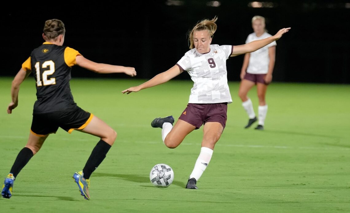 Douglas delivers fourth-career hat trick in Sun Devil Soccer’s 5-0 win over Grambling State