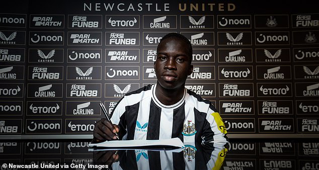 Garang Kuol officially signed for Newcastle United on Friday, as the Magpies won the race for the highly-rated Australian youngster